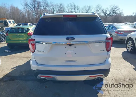 2016 Ford Explorer Limited z USA, uszkodzony, nr VIN 1FM5K8F8XGGA34696